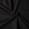 Jersey Stoff Uni - Hochwertiger Baumwolljersey - Meterware, 220g/m², Öko-Tex Standard 100 - Jerseystoffe ab 25 cm Länge Farbe Schwarz