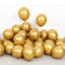 luftballons metallic Gold 100 Stück, 12zoll/30cm Helium Luftballons Geburtstag, Helium Ballons Geburtstag, Regenbogen Luftballons Für Geburtstagsdeko, Luftballons Hochzeit