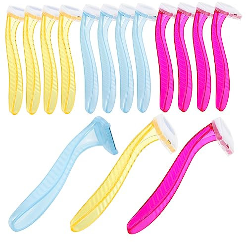 DRESSOOS 15St Epilierer für den Körper Damenrasierer tragbarer rasierer manueller Epilierer Beinhaarrasierer Damen Rasierer Damenbikini Körperrasierer für Frauen Körperrasierer für Mädchen