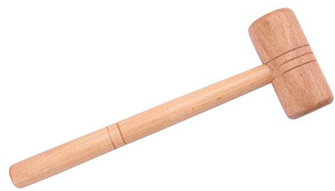 Martello per Gioielli, Martello di Legno Riparazione di Gioielli Martello Strumento per Gioielliere Fai-da-te per Blocco di Timbratura del Gioielliere in Oro Argento Platino
