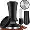 Wenosda Tamper per caffè da 51 mm, con regolatore di pressione, set di tamper incluso strumento per tamper, in acciaio inox 304, con regolazione della scala