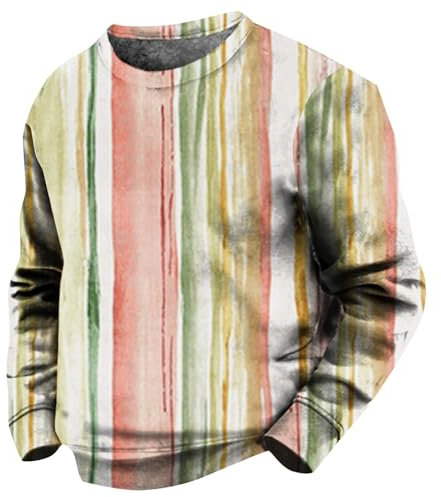 KONG JIMFAN Oodie Hoodie Promotil Men Der Mann Aus Dem Westen Men Hoodie 2023 Pullover Rapper Hoodie Retro Hoodie Afd T-Shirt Soft Shell Jacke Hochzeitsanzug Herren Vintage(2-Yellow,L)