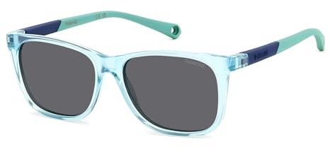 POLAROID KIDS Kinder Brille PLD 8058/S Größe 48-13 mm Azure polarisiert