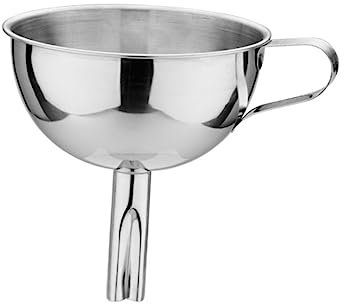 OUNONA 2stücke Edelstahl Trichter Küchen Trichter Für Öl Wein Und Flüssigkeiten Langlebig Und Einfach Zu Handhaben Für Befüllen Von Flaschen Und Gläsern