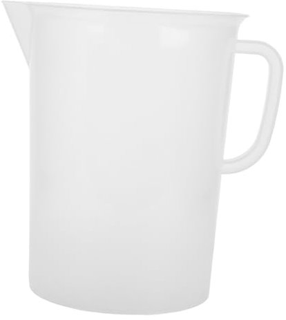 DRESSOOS Misurino per Olio Contenitore Olio misurino Liquido misurino dell'olio Motore brocca di misurazione Contenitore dell'olio Motore misurini di plastica bombola del Gas pp Transparent