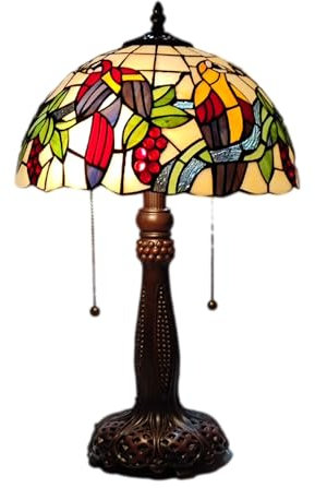 SJHDHDA Lampade da Tavolo in Vetro colorato Tiffany Mediterranean Restaurant Bar LADAD Lad LAMAD LAMPAGNO Lighter Lima Lima Lima LAMAME Camera Learned extensively