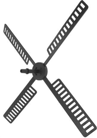 SOIMISS Windmill Accessories for Garden Plastic Windmill Parts Yard Wind Mill Waterproof Design