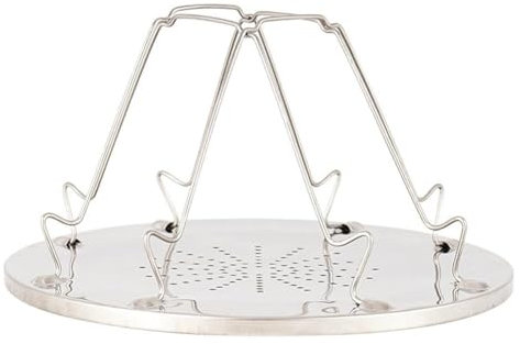 Folding Camp Stove Toaster, Portable Folding Camping Toaster 4 Slice, Outdoor Toaster Rack For Camping Fishing Hiking