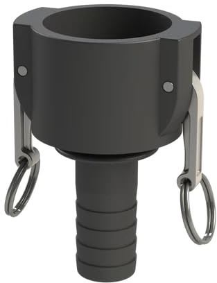 Raccordo Camlock Tipo C - 2 con uscita portagomma da 32mm