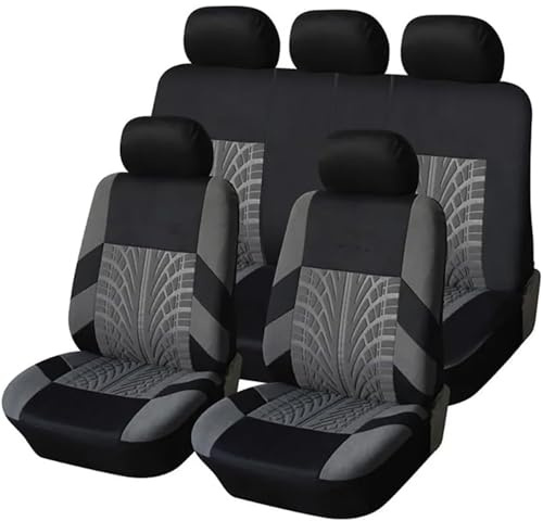 EFBCWQXUI Auto-Sitzbezug, für FIAT Panda 2003-2024/Fiat Panda 4x4 2004-2024 verschleißfest und staubdicht Auto-Schonbezüge Vordersitze Rückbank Sitzschoner Innenraum Autozubehör,A