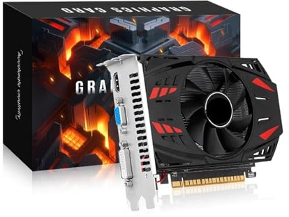 kvcccss GT730 2GB Graphics Video Card 64bits HD Interface 902MHz DDR3 Display Gaming Video Card DDR3 Replacement For Office Computer(RX580 8GB)