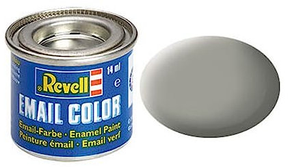 Revell Emaille-Farbe, 14 ml, Steingrau, Mattes Finish