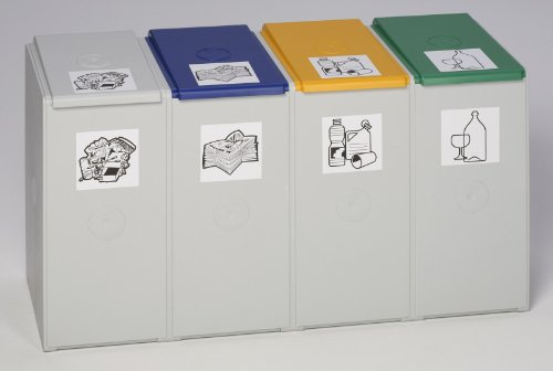 Wertstoff-Sammelsystem Karat (40 Liter | 4-fach)