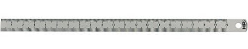 HELIOS-PREISSER Stahlmaßstab 500x20x0.5 mm, Biegsam, Genauigkeit II, Edelstahl, Messschieber, 10-15726