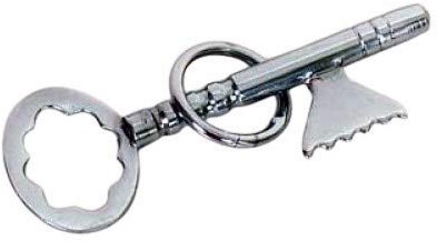 MilesMagic Ring des Zauberers auf Schlüssel Mentalismus Illusion Puzzlespiel Magie naher hoher Trick