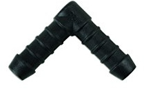 Connect 37254 Plastic Pipe Elbow Joiner 10mm ID 5pc