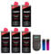 Outletdelocio Pack 5 Gasolina para encendedores 125ml + Funda portamecheros con 2 mecheros.