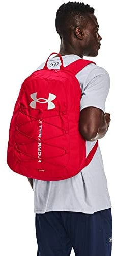 Under Armour Unisex Backpacks Ua Hustle Sport Backpack, Red, 1364181-600, OSFA