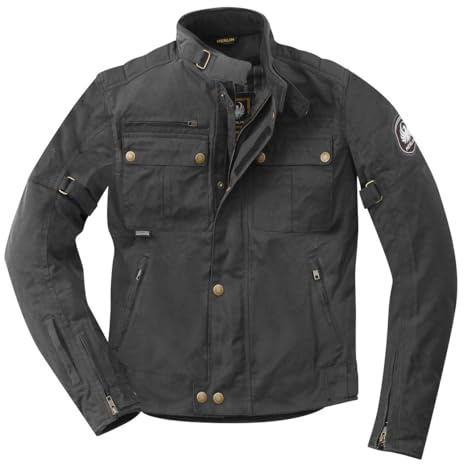 Merlin Barton II Wax wasserdichte Motorradjacke
