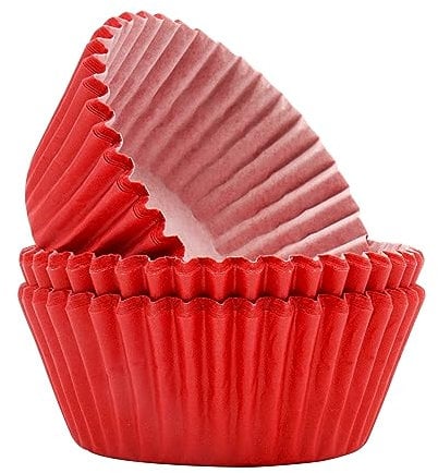 PME Cápsulas para Cupcakes, Rojas (60)