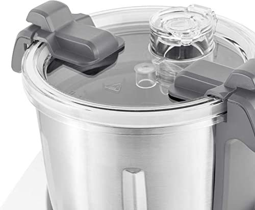 Couvercle Avec Verre Mesureur Compatible Avec Robot Cuisio X Connect/+ De Kitchencook
