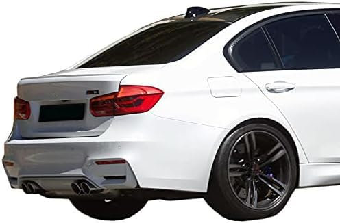 FLY DESIGN 78958690 Heckspoiler passend für BMW 3er F30 aus ABS,Heckflügel, Spoilerlippe für Auto-Tuning, ab Bj. 2011, UNLACKIERT