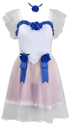 Game Identity – Cosplay Parfüm Vera Nair Outfits, süßes Lolita-Kleid für Anime-Spiel-Fans, Cosplay, weiß, XXL