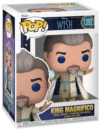 Funko POP! Vinyl: Disney Wish - King Magnifico - Collectable Vinyl Figure - Gift Idea - Official Merchandise - Toys for Kids & Adults - Ad Icons Fans - Model Figure for Collectors and Display