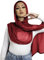 Txameru, Hijab für Frauen, Viskose, Muslimische Baumwolle, Mode, Hijab, Schal, Burgunder, Standard