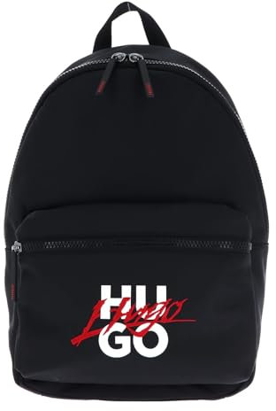 HUGO Handwritten2.0_Backp, Sac à dos_Homme homme, Black1,
