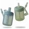 Moonkie Tasse Apprentissage Bebe, Tasse Paille Bebe en Silicone, Tasse Anti Fuite Bébé, sans BPA, Adapté au Lave-vaisselle, pour 6 Mois+, 5oz(Vert gris/Éther)