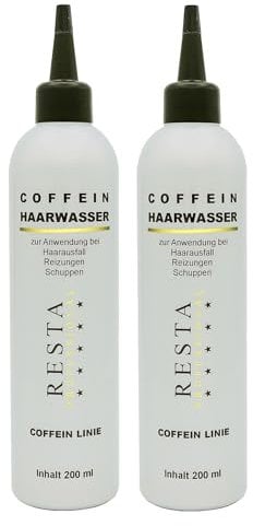 2er Coffein Haarwasser Resta Professional bei Haarausfall, Reizungen und Schuppen 200 ml