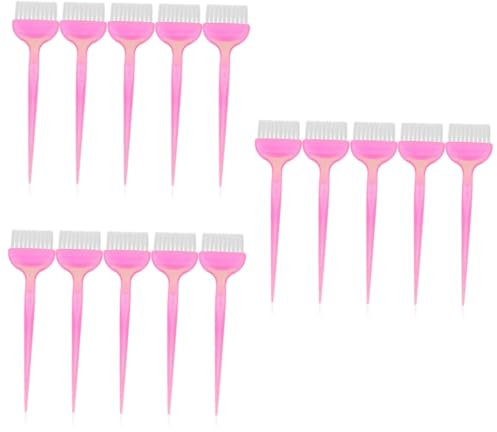 Healeved 15piezas Peine De Coloración De Cabello Herramienta Suave Para Tinte y Estilo Uso Profesional y Doméstico Accesorios Para Peluquería Para Técnicas De Color y