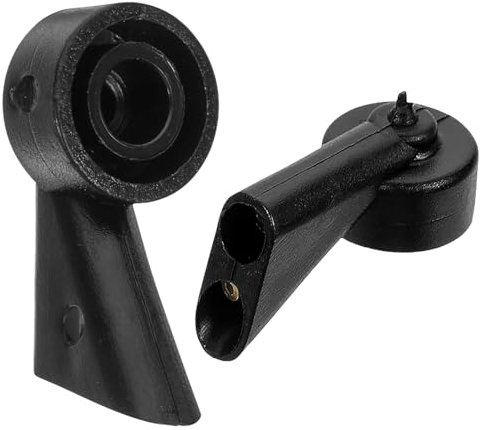 iwiio 2 Pack Rear Windshield Wiper Washer Nozzles, Double Hole Wiper Spray Washer Jet, Windscreen Washer Jets 8E9955985 for Audi S4 A6 Q7 A1 A3 A4 Q3 8P