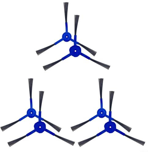 WIIYENA 6 Stück Seitenbürsten für MEDION für X40 für SW für MD 20040 Roboter Staubsauger Ersatzteile Zubehör Kit Kehrleistung Enhanced