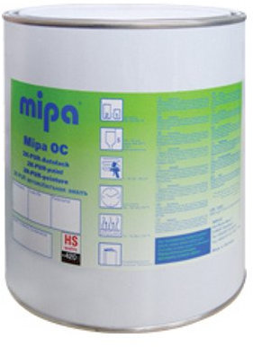 MIPA 2K OC HS Autolack Super Black glänzend, VOC Fertigfarbton 1Ltr.