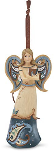 Perfectly Paisley Spirituelle Weisheit Engel Figur von Pavillion, 10,2 cm hoch, inklusive Band zum Aufhängen