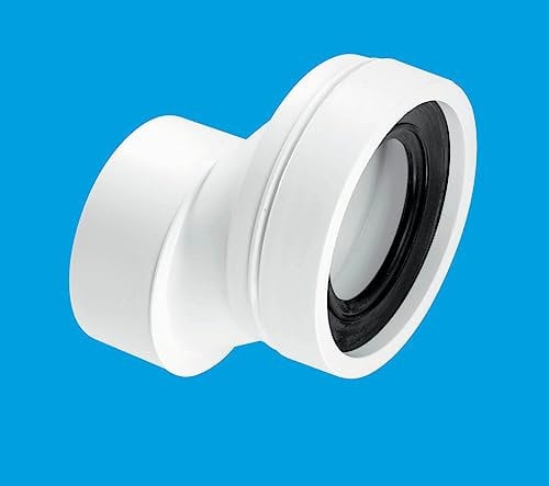 McAlpine WC-CON4B 40mm Offset Pan Connector -Plain End