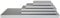 Saro Stay Cool 1/2 GN Plateau de Service réfrigérant en métal argenté 32,5 x 26,5 x 3,6 cm