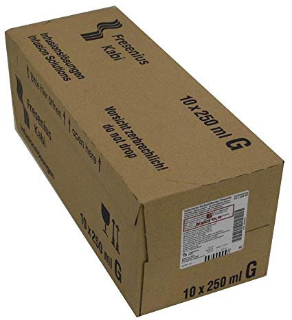 KOCHSALZLÖSUNG 0,9% Glasfl.Fresenius 10X250 ml