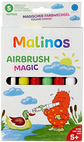Malinos 300965 Airbrush Magic 5+1, 6 Stück (1er Pack)