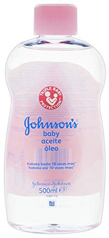 4x Johnson & Johnson olio di bambino Olio ogni cura 500ml pelle e bambino