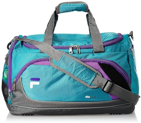 Fila Advantage Sporttasche, 48,3 cm, blaugrün, Einheitsgröße, Advantage Sporttasche, 48,3 cm