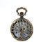 JewelryWe Retro Baum des Lebens Taschenuhr Herren Vintage Hohle Lebensbaum Analog Quarz Uhr mit Kette Umhängeuhr Pocket Watch Bronze Vatertagsgeschenk