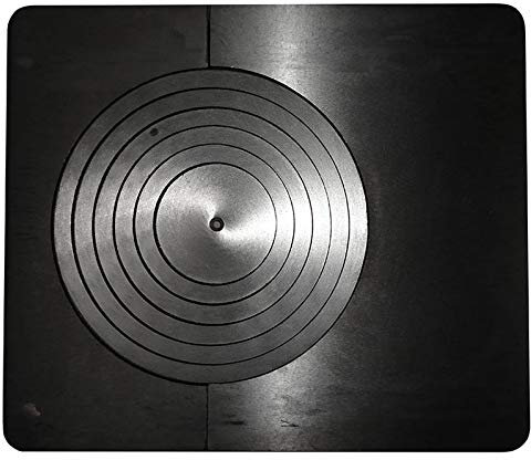 Zoppas Piastra in ghisa per stufa cucina a legna completa di cerchi - 475 x 405 mm. - K6701