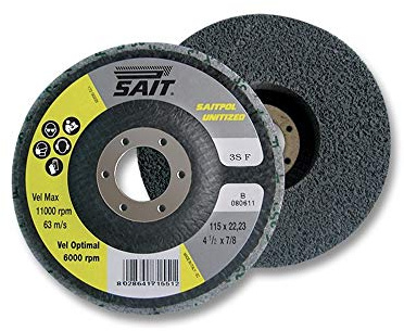 Sait 71551 UT-SAITPOL UNITIZED - Disco tipo 3S F, 115 mm x 22,23 mm