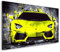 Kunstgestalten24 Leinwandbild Lamborghini Aventador Wandbild Kunstdruck Büro Deko XXL