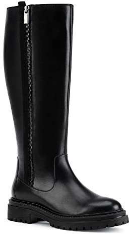 Geox Donna D Iridea I Stivali Donna, Nero (Black), 37 EU