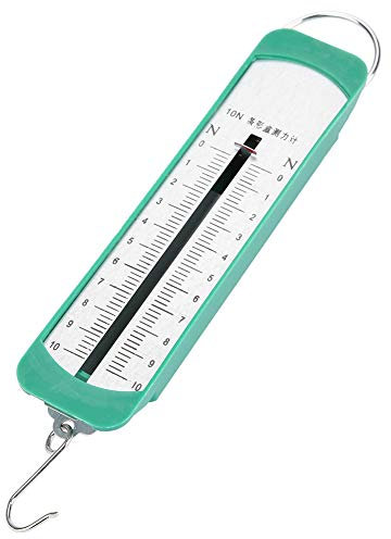 B18JPsF Economy Newton Kraftmesser Federwaage, 10N Newtonmeter Federkraftmesser Stab Physik Mechanisches Experimentierinstrument, Premium Federwaage
