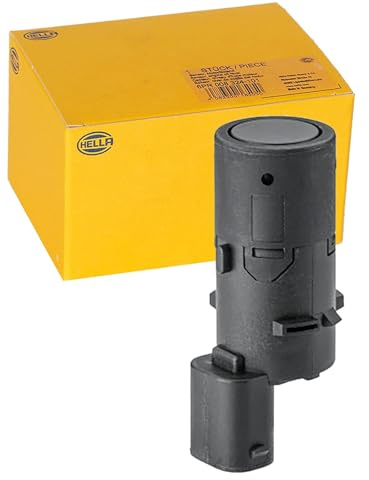 HELLA 6PX 358 141-721 Sensor, Einparkhilfe - 3-polig - gesteckt | Kompatibel mit: FORD FOCUS II, FOCUS II Stufenheck, MONDEO III, MONDEO III Stufenheck, MONDEO III Turnier